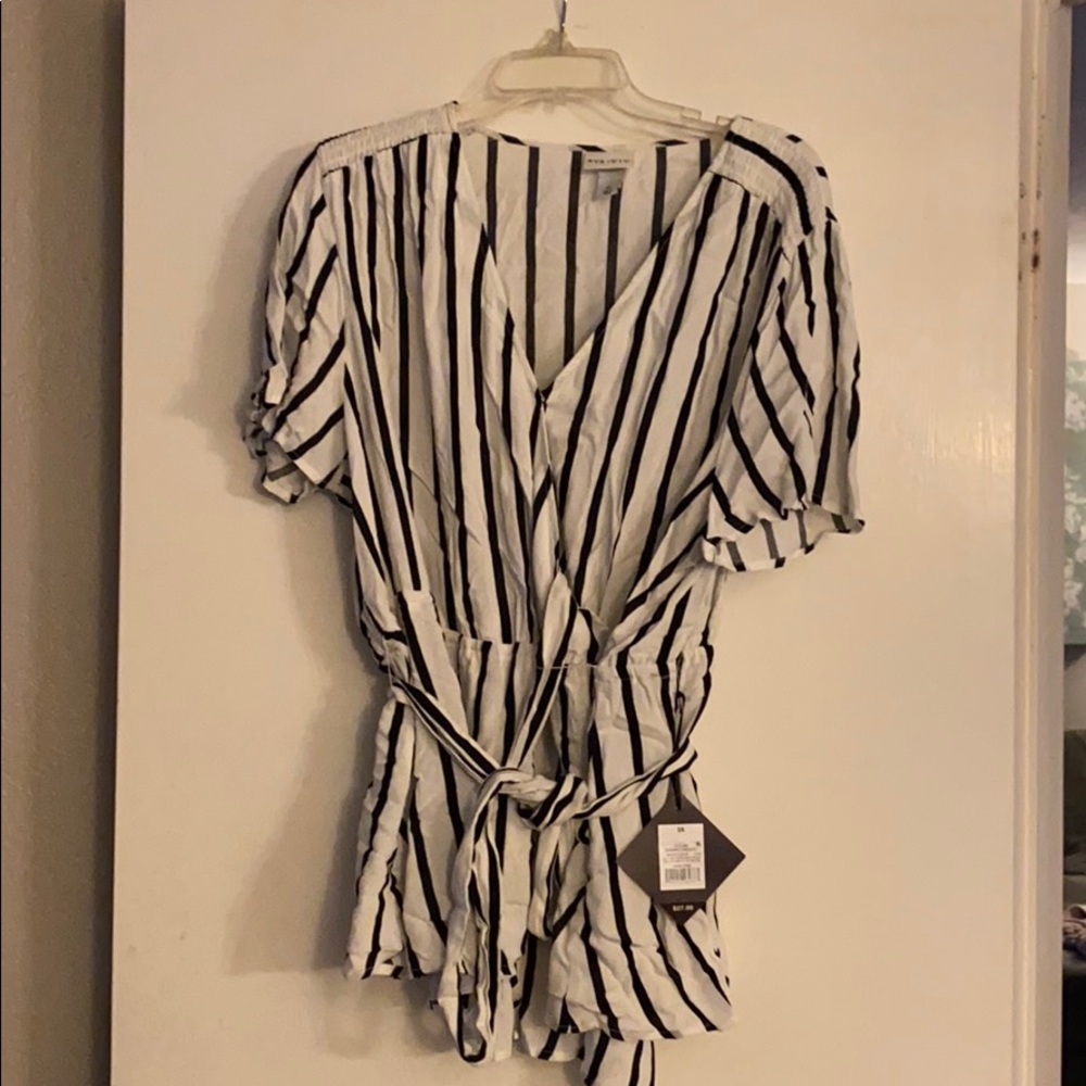 Wrap around shirt